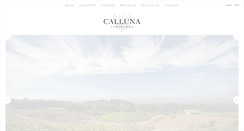 Desktop Screenshot of callunavineyards.com
